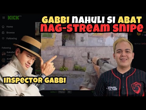 GABBI NAHULI SI ABAT NAG-STREAM SNIPE SA CS PUSTAHAN | HULE PERO DI KULONG