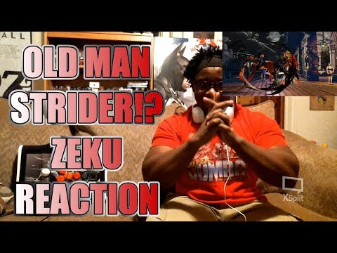 "A Strider" In Street Fighter.. Nice! - Zeku Reaction Street Fighter V