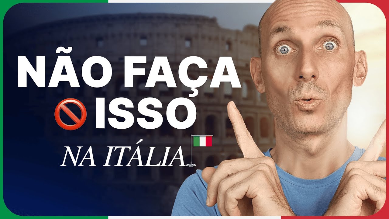 BRAZILIAN HABITS considered WEIRD in Italy I Will Learn Italian