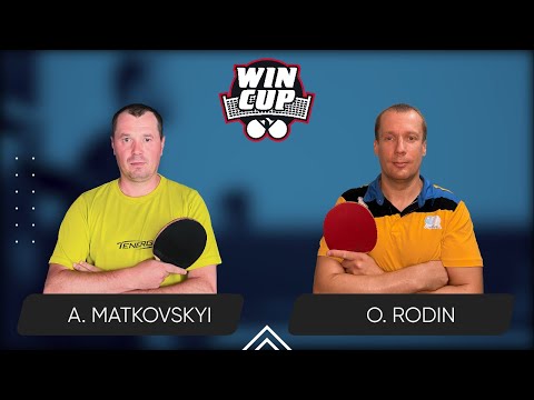 09:45 Andrii Matkovskyi - Oleksii Rodin West 2 WIN CUP 09.01.2024 | TABLE TENNIS WINCUP