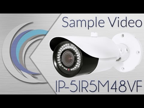 IP-5IR5M48VF - H.265 IP Starlight Camera Day & Night Sample Video