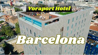 Acta Voraport Hotel Barcelona 4K Drone 2024 | Barcelona Vlog, Spain 4K Drone ||E