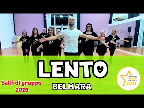 LENTO || Belmara || Social Dance || Balli di gruppo 2026 || Andrea Stella