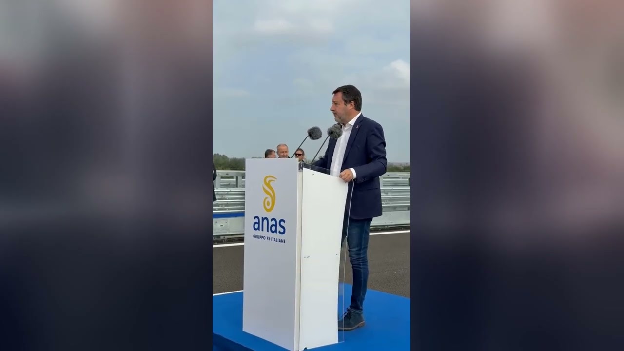 SALVINI INAUGURA LA TANGENZIALE DI NOVARA: «OPERA ATTESA DA ANNI CHE MIGLIORA LA MOBILITÀ»