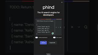 The AI search engine for developers.