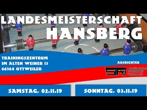 Hansberg Championship 2019 - Table 2 - 2.11.2019 | Tablesoccer.TV