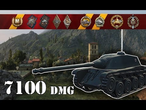 World of Tanks / AMX CDC .. 7100 Dmg
