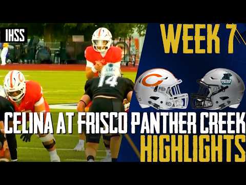 Celina Bobcats Roll Past Panther Creek 48-14 to Stay Undefeated in 4-5A