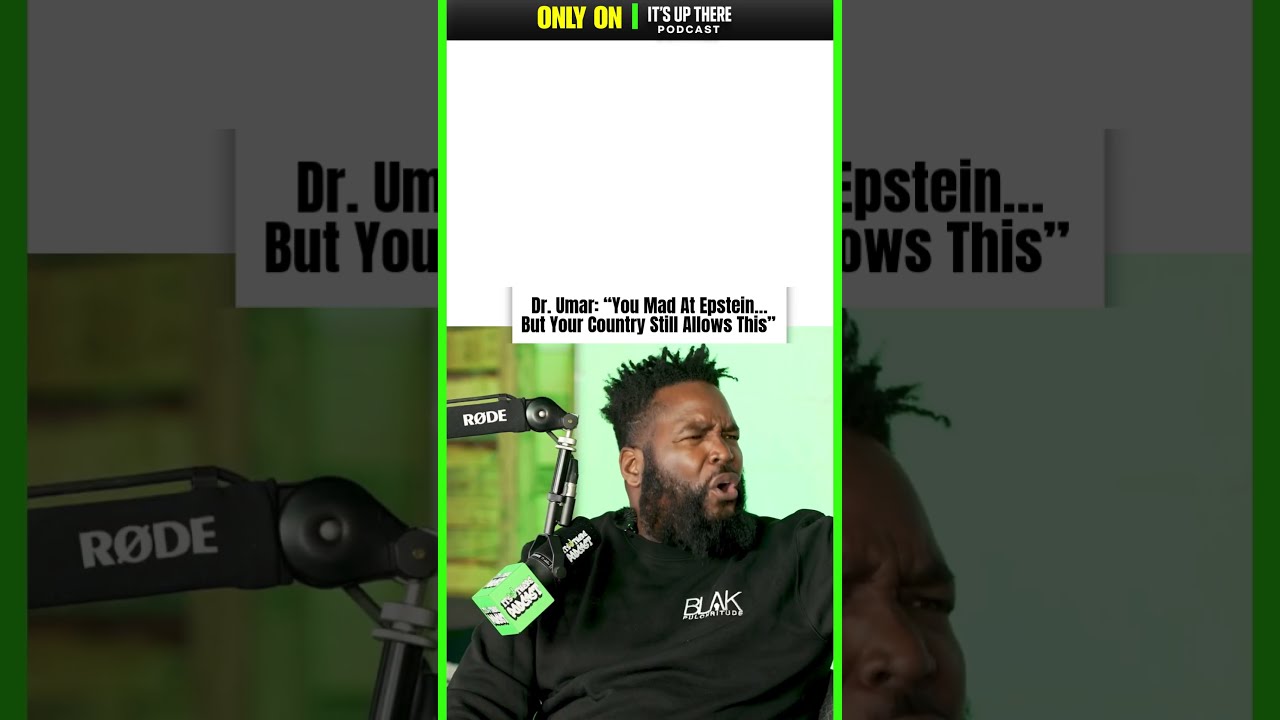 Dr. Umar "We're Mad at Epstein But Celebrate Slave Owners" #contradiction #shorts