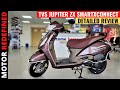 2022 TVS Jupiter ZX Smart Xonnect Detailed Review Changes Price Specifications Features