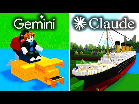 Gemini vs Claude Make Build a Boat For Treasure
