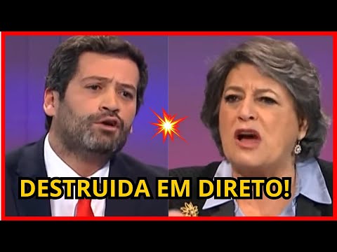 André Ventura DESTROYS Ana Gomes Live! A Debate That Will Go Down in History!