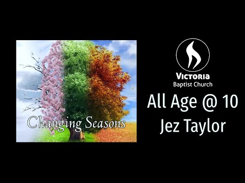 Sunday 10th September 2023 - Changing Seasons with Jez Taylor