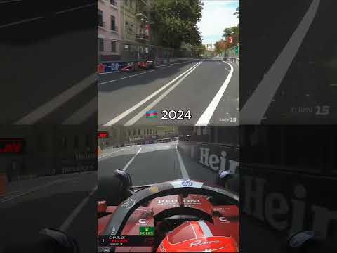 Charles Leclerc Crash at Azerbaijan GP: 2019 vs 2024 #charlesleclerc #ferrari #f1 #azerbaijan #2024