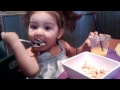 Ava Eating By Herself