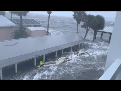Hurricane Lee left 120,000 people in Nova Scotia without Power! Halifax, Canada battered