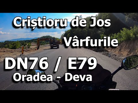Cristioru de Jos - Varfurile | Segmentul Grosi al E79 Oradea - Deva