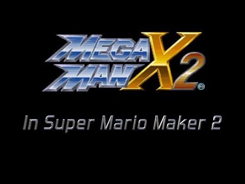 Mega Mario X2 - Mega Man X2 in Super Mario Maker 2