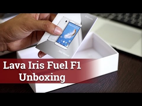 Lava Iris Fuel F1 Unboxing