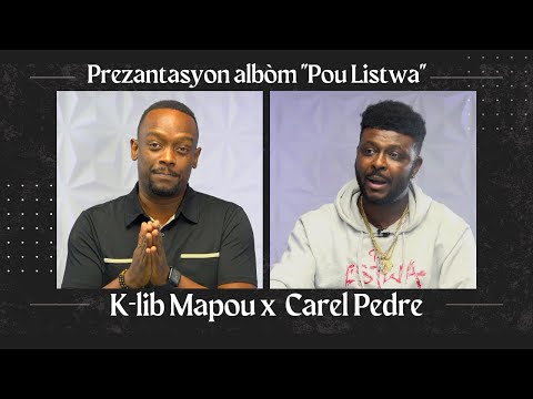 K-Lib Mapou ap prezante album li "Pou Listwa"