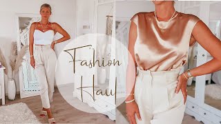 FASHION TRY ON HAUL SOMMER 2022 I H&M , LILYSILK