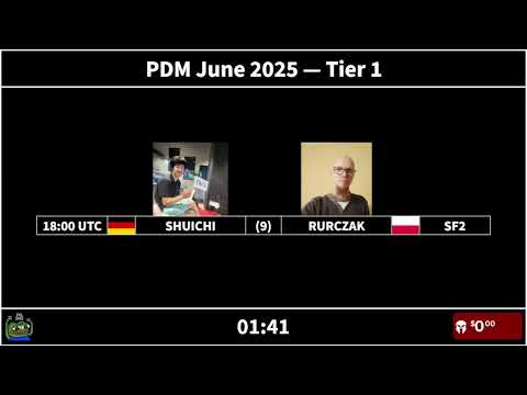 PDM June 2025 | Tier 1 | SHUICHI vs RURCZAK | 2025-06-23