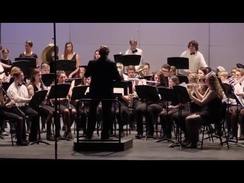 Union Pines HS Wind Ensemble - Incantation and Dance - John Barnes Chance