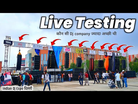 Best audio Amplifiers and Speakers company on Indian Dj expo delhi | Indian dj expo delhi