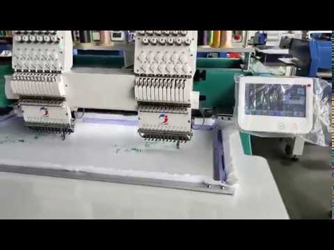 2 Head Cap/T-shirt embroidery machine