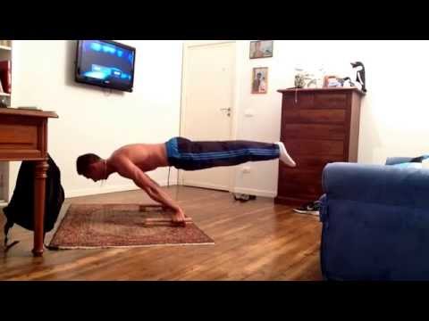 Planche with and without 2kg