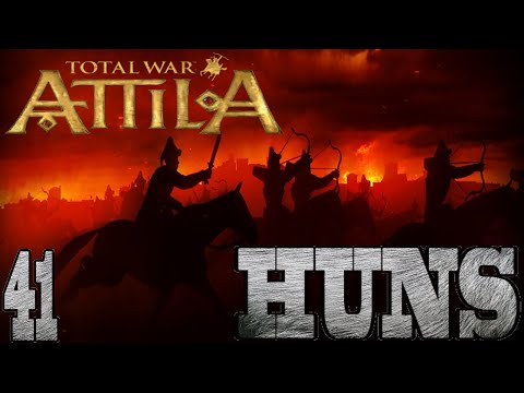 Total War: Attila: Huns Campaign #40 Part 2 ~ Huns land in North Africa
