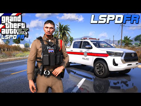 GTA V - LSPDFR มาเป็นตำรวจในเกม GTA V จ่าตั้ม ขับรถกระบะซิ่งตำรวจไทย Toyota Revo #415