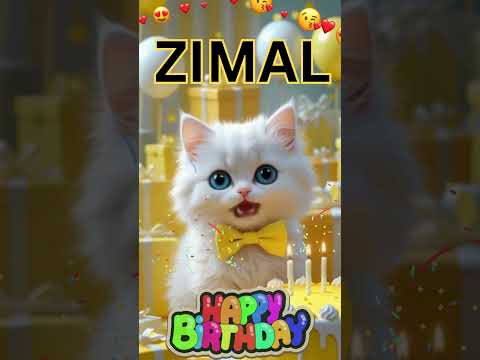 ZIMAL Birthday Song – Happy Birthday To You - #zimal