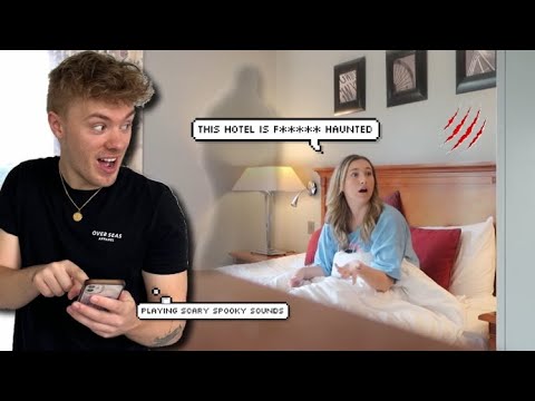 I made my GIRLFRIEND think our room was HAUNTED *I went too far*