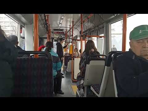 DPMB a.s. Jízda trolejbusem Škoda 21Tr 3027 na lince 32 směr Česká