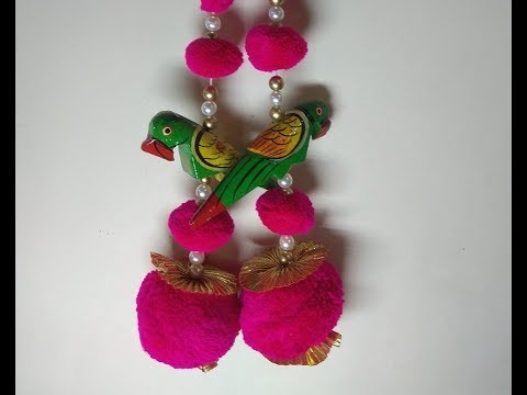 DIY Rajasthani Bandarwal with a parrot // DIY Diwali craft // Bandarwar banane ka asan tarika Video