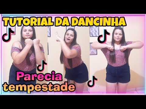 TUTORIAL da dancinha PARECIA TEMPESTADE do TIKTOK