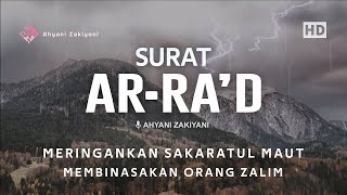 Download lagu Surat Ar Ra'd Merdu Untuk Meringankan Sakaratul Maut Irama Bayyati Kurdi - Ahyani Zakiyani mp3 Download lagu Surat Ar Ra'd Merdu Untuk Meringankan Sakaratul Maut Irama Bayyati Kurdi - Ahyani Zakiyani mp3