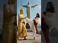 Jesus and Buddha jousting  # midjourney #shorts #aiart #ai #jesus #wolink #buddha #memes