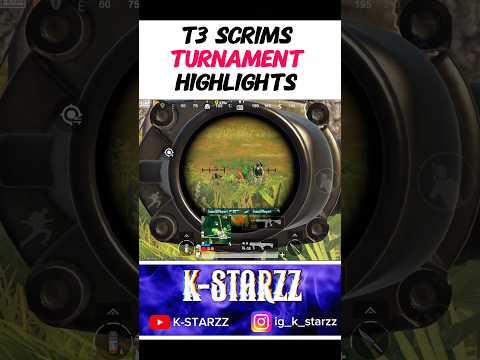"TOURNAMENT & SCRIMS HIGHLIGHTS ❤️ | BGMI #ytshorts #shorts