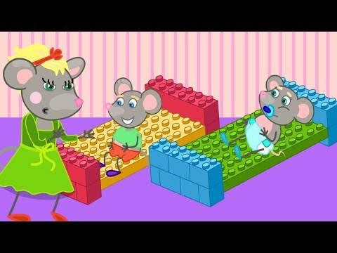 Mouse family 🍒 Build Beds With Lego🏜️
