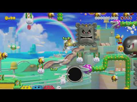 3D Mario World SMM2   Automatic by Lmao_ - Super Mario Maker 2 - No Commentary 1bw