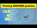 Best Method On How To Plot Anchor Position On Radar And ECDIS EP225