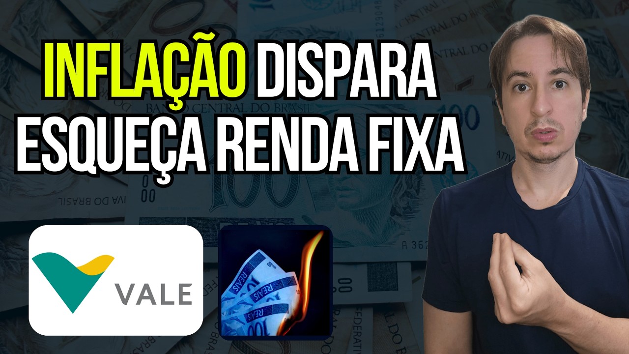 Vale (Vale3) CFO: "Risks are over and we will buy back shares". Fixed Income with this Inflation???