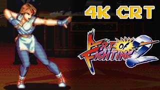 Art of Fighting 2 - Yuri Sakazaki (Arcade / 1994) 4K CRT