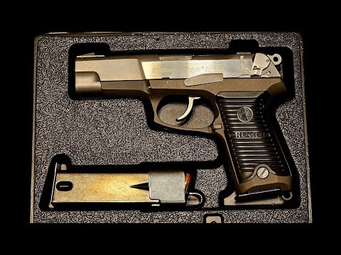 Ruger P85 P-Series pistol field strip and disassembly