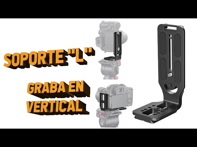 Vídeo relacionado con Soporte en L para placa de liberación rápida Arca Swiss, soporte horizontal vertical para trípode de cámara con tornillo de 1/4 pulgadas, compatible con accesorios de cámara de trípode DJI Canon