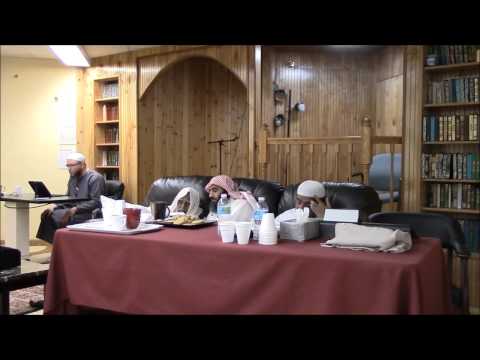 قراءة مسلم على الشيخ ظهير الدين و عبد الرحمن المباركفوريين