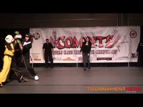 Ashlee Grant vs Robyn Lebuffe Women's Overall Fighting Grands at Compete Nationals 2014