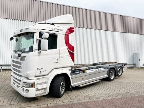 SCANIA R 520 LB 6x2-4, V8, Retarder, Lenk-/Liftachse, Standklima